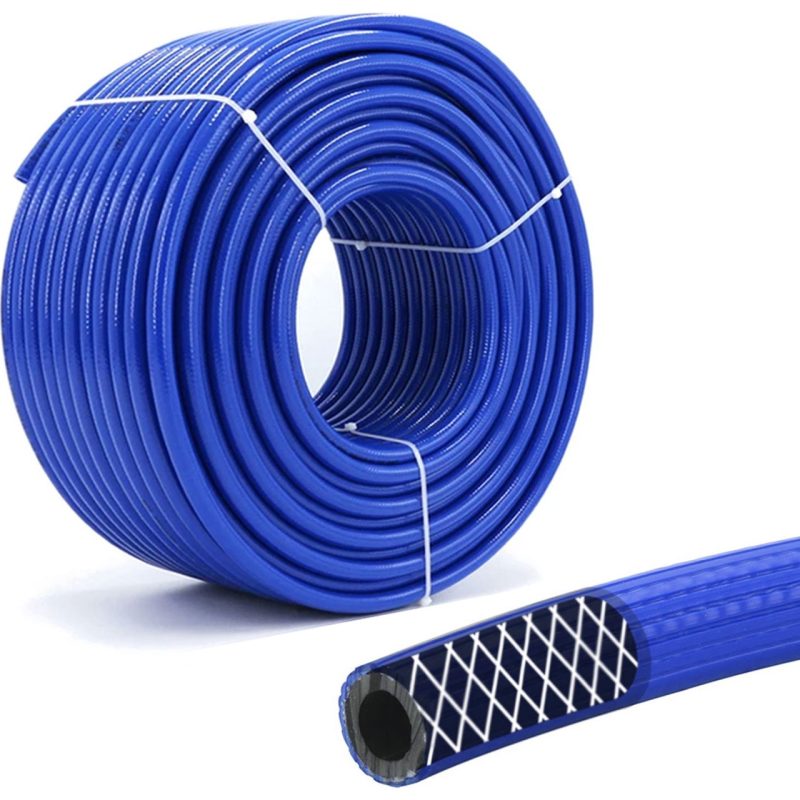 Badem10 20 Metre Kompresör Hava Hortumu 8 mm Thermo Hortum (Mavi)