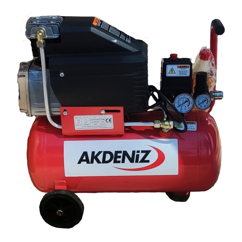 Akdeniz 24 Lt. Yağlı Hava Kompresörü