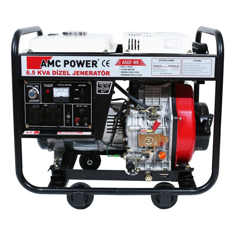 Amc Power 6,5 Kva Dizel Jeneratör 220 Volt