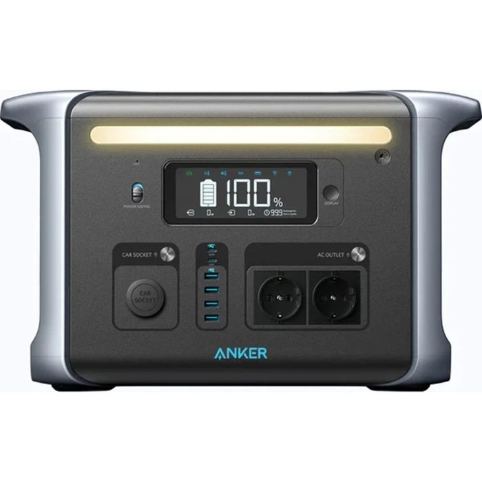 Anker PowerHouse 757 Taşınabilir Güç Kaynağı 1229Wh 1500W Ev Karavan ve Dış Mekan Kullanımı İçin LiFePO4 Pilli Jeneratör – A1770 (Anker Türkiye Garantili)