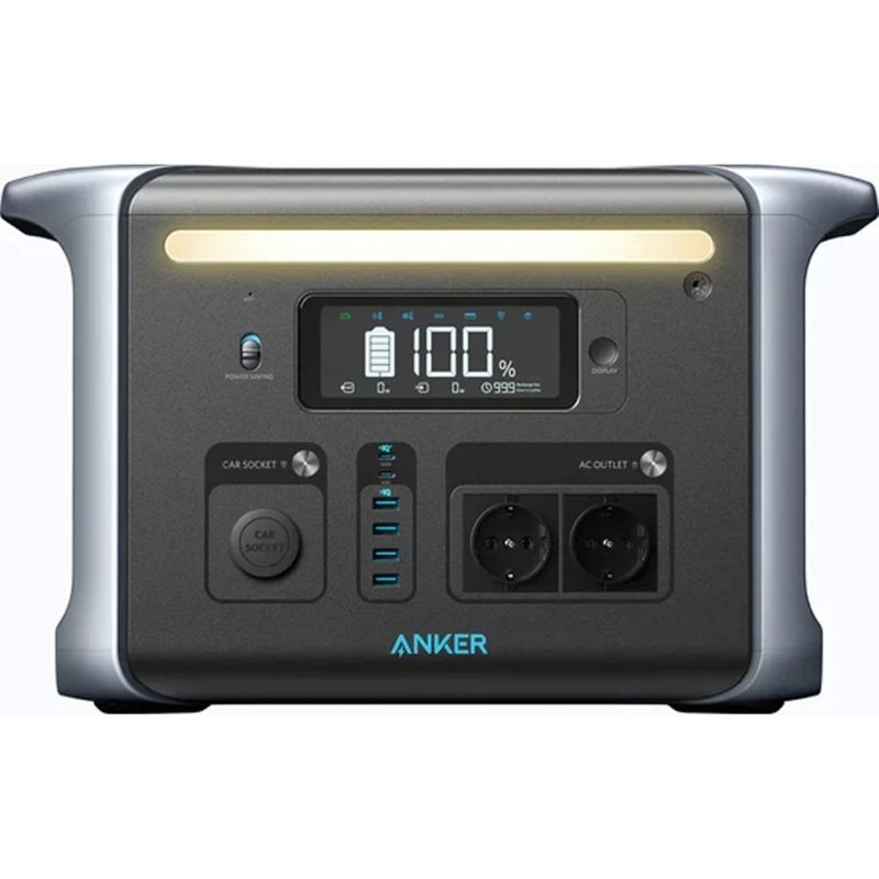 Anker PowerHouse 757 Taşınabilir Güç Kaynağı 1229Wh 1500W Ev Karavan ve Dış Mekan Kullanımı İçin LiFePO4 Pilli Jeneratör – A1770 (Anker Türkiye Garantili)