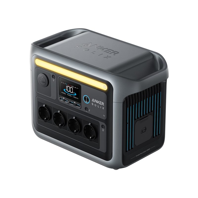 Anker SOLIX C1000X PowerHouse 1056Wh I 1800W Taşınabilir Güç Kaynağı – A1761 (Anker Türkiye Garantili)