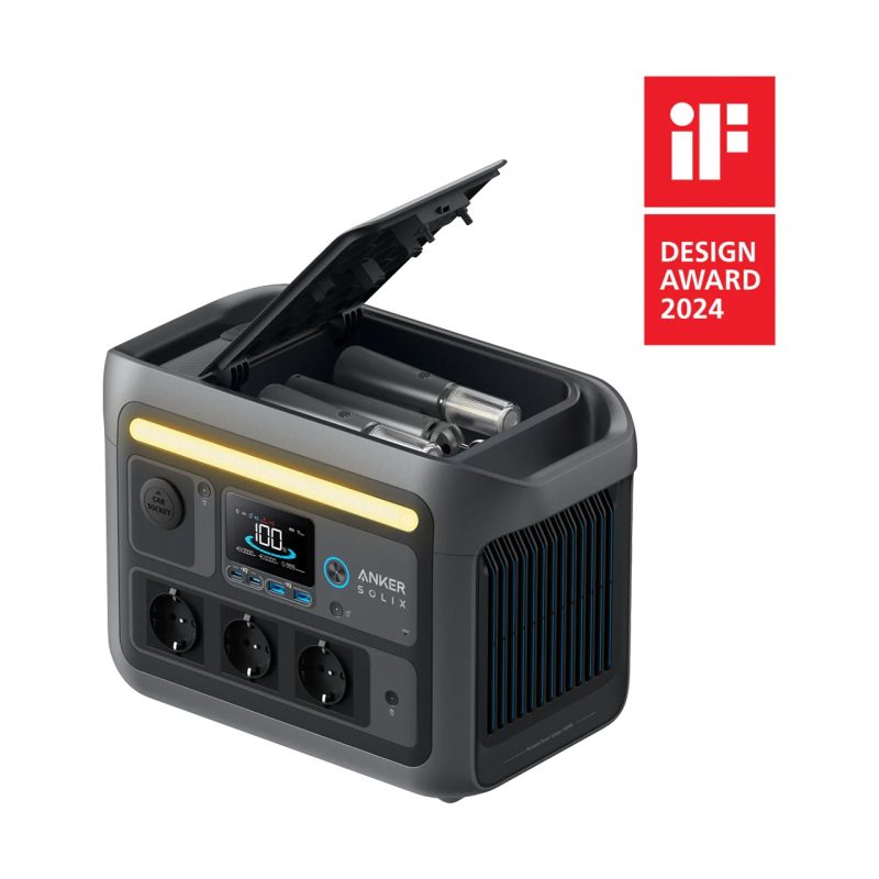 Anker SOLIX C800X 768 Wh – 1200 W – 1600 W Surgepad Taşınabilir Güç Kaynağı – A1755