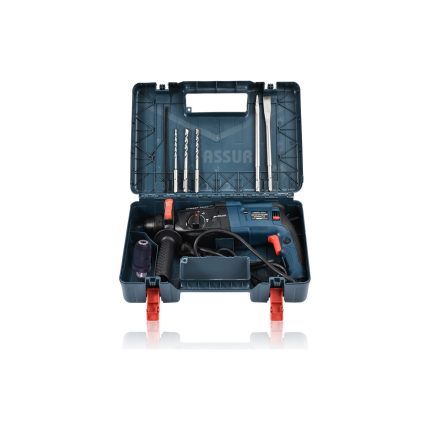 Assur Pro Kırıcı Delici Hilti Darbeli Matkap 2-28 MM Otomatik Kafa +Vidalama 5 Parça Hilti
