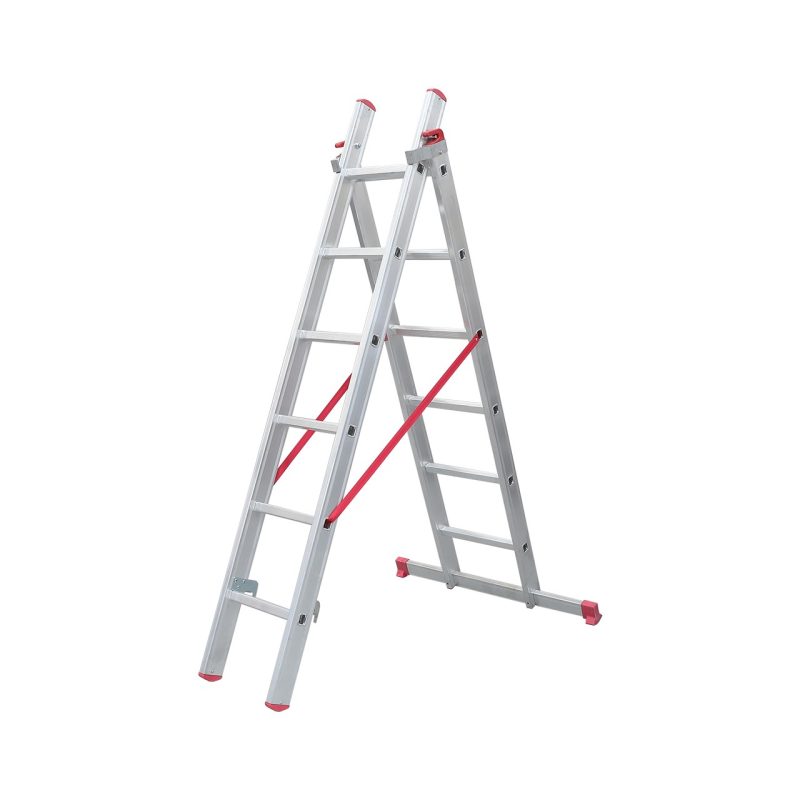 Beykon 2+2 M Toplam 4 Metre  A Tipi Alüminyum Sürgülü (Ptt) Merdiveni