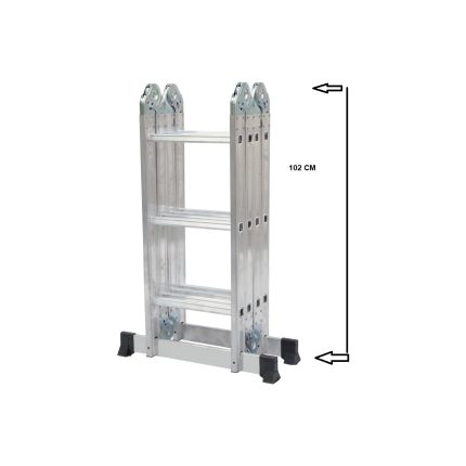 Beykon Katlanır Çok Amaçlı Merdiven 3.50 M 12 Basamaklı (By 103)