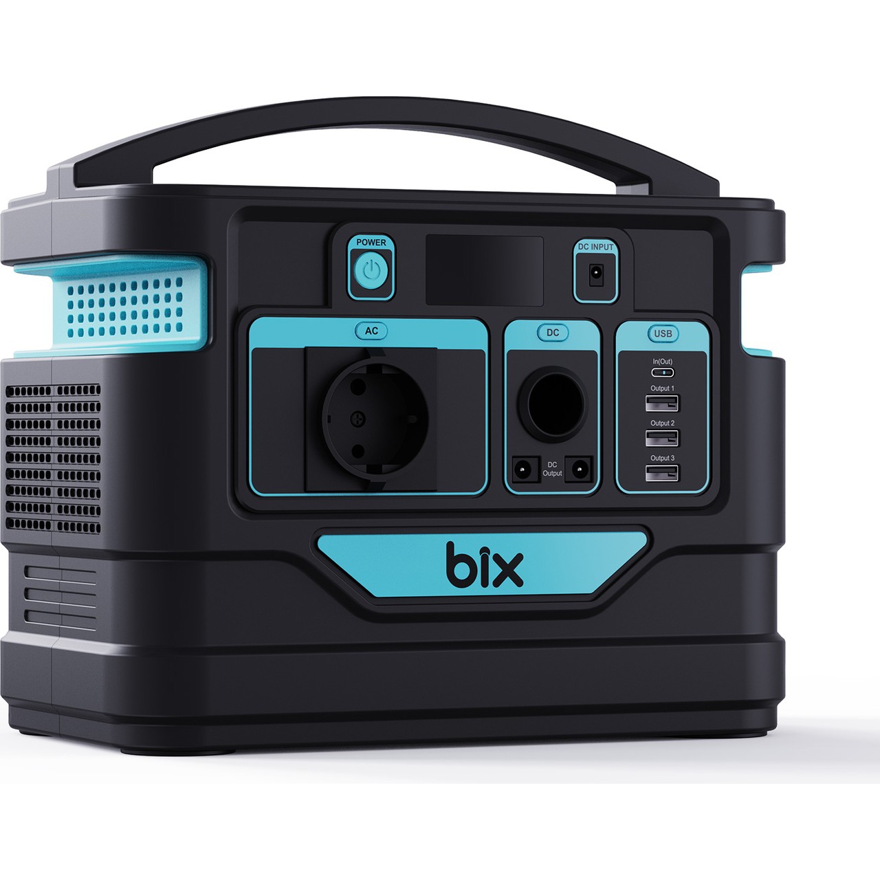 Bix PS300K 300000MAH 1110WH 1000W AC Priz 3*Usb-A 100W Type-C Giriş ve Çıkış Özellikli Hızlı Şarj Teknolojili Taşınabilir Şarj Cihazı Power Station Güç İstasyonu