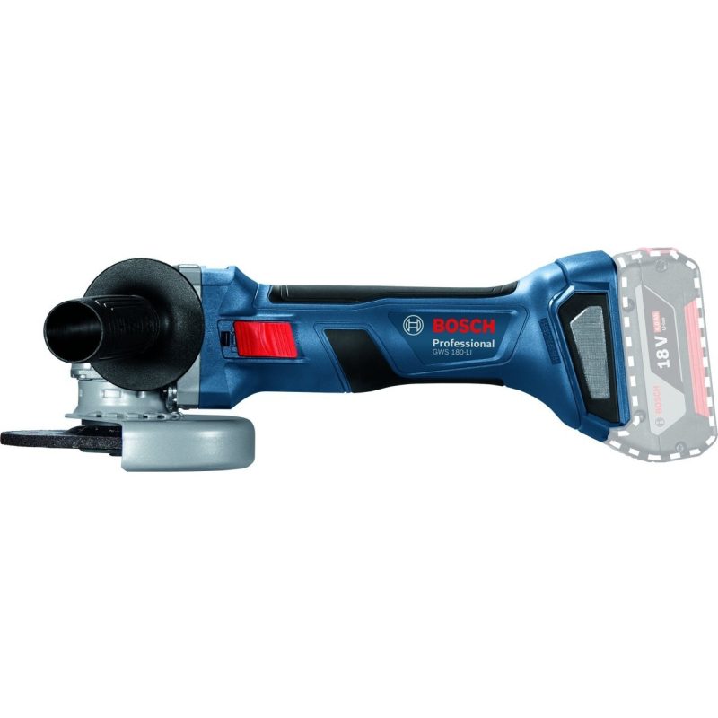 Bosch GWS 180-LI Professional Akülü Taşlama Makinesi (Akü ve Şarj Cihazı dahil değil) – 06019H9020