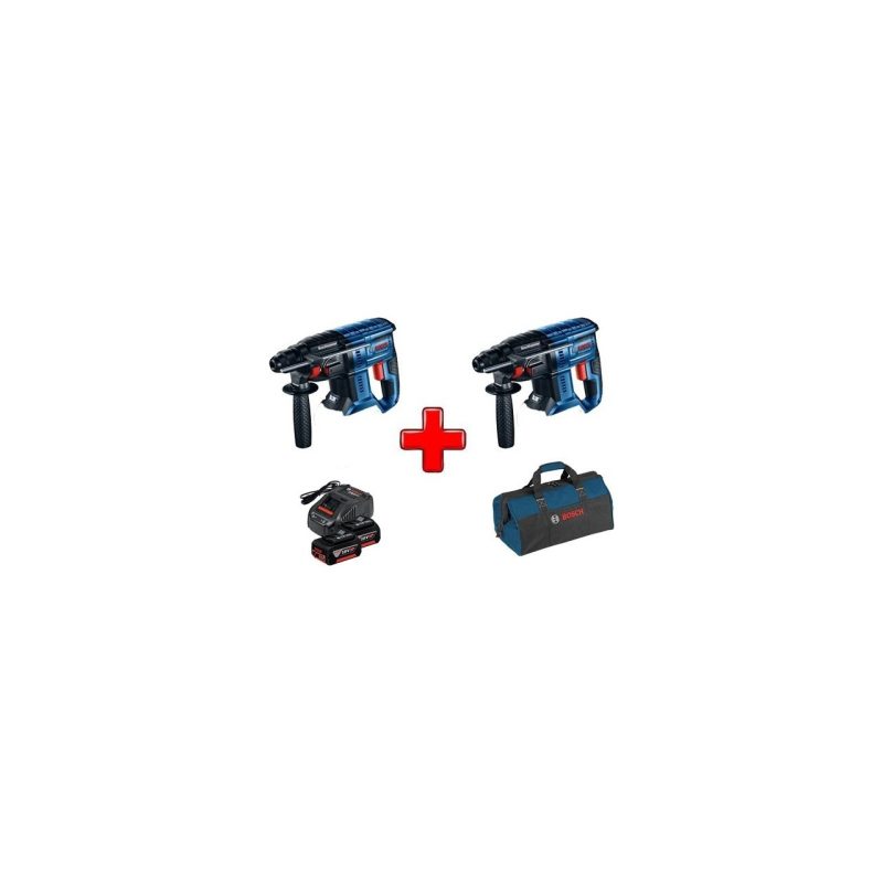 Bosch Gbh 180-LI Kırıcı Delici + Bosch Gbh 180-LI Kırıcı Delici 18V 5.0AH Çift Akülü +Kanvastaşıma Çantası