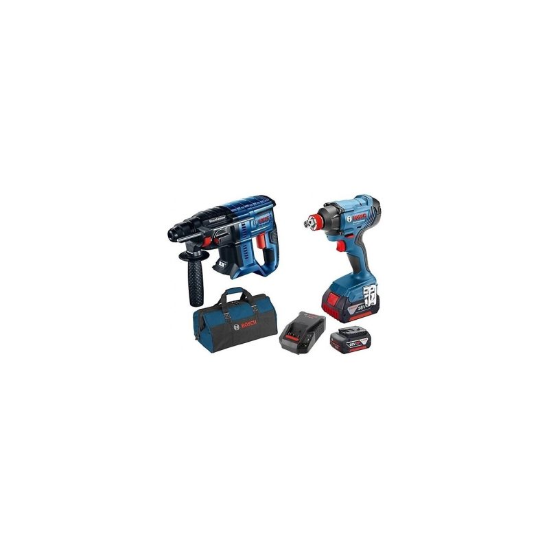 Bosch Gdx 180-LI Somun Sıkma + Gbh 180-LI Kırıcı Delici + Akü Seti + Çanta Hediyeli