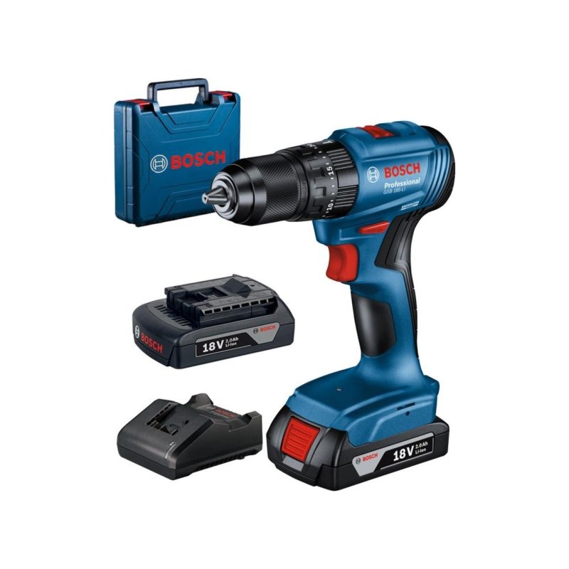 Bosch Gsb 185-Li 2×2.0 Ah Akülü Darbeli Matkap