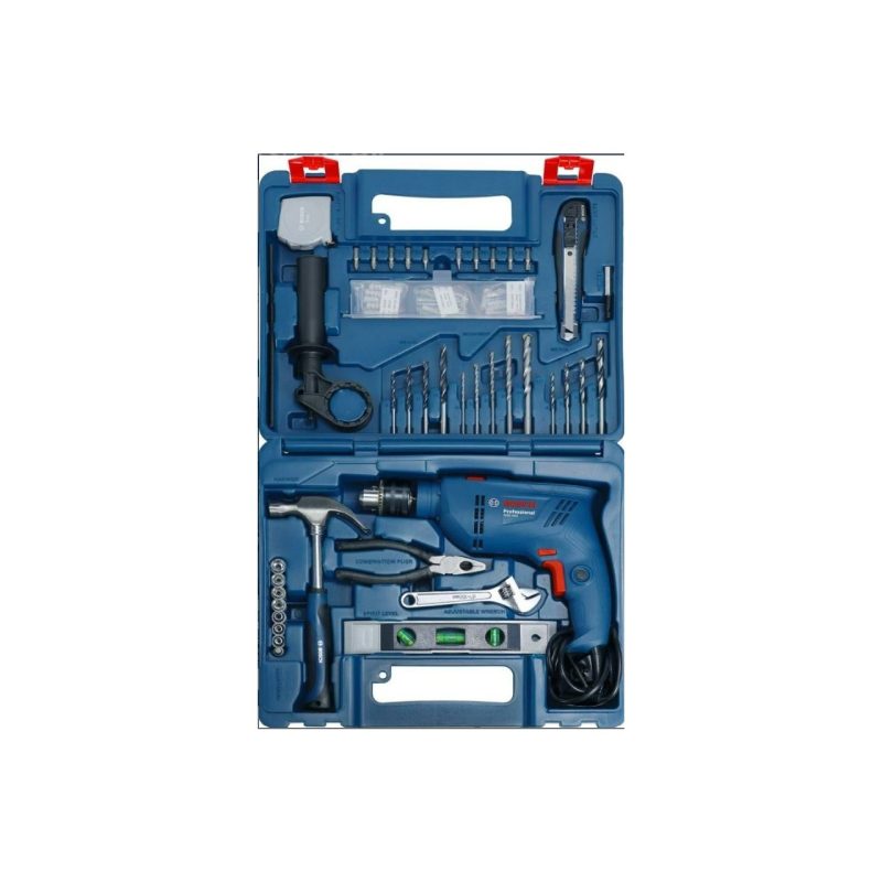 Bosch Gsb 600 Darbeli Matkap + 100 Parça Aksesuar