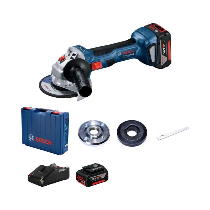 Bosch Gws 180 Li Çift Akülü Taşlama Makinesi