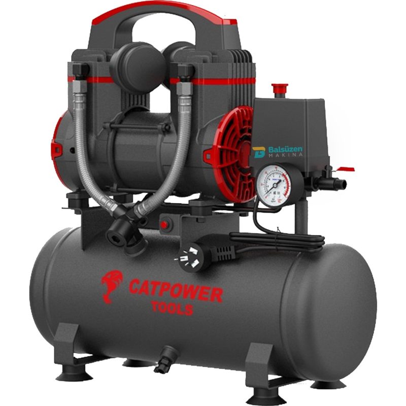 CATPOWER 1110 Sessiz Yağsız Hava Kompresörü 8 Litre