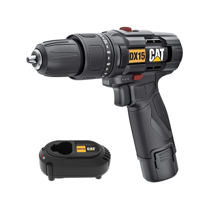 Cat DX15 12VOLT/2.0AH Li-Ion Profesyonel Şarjlı Darbeli Matkap