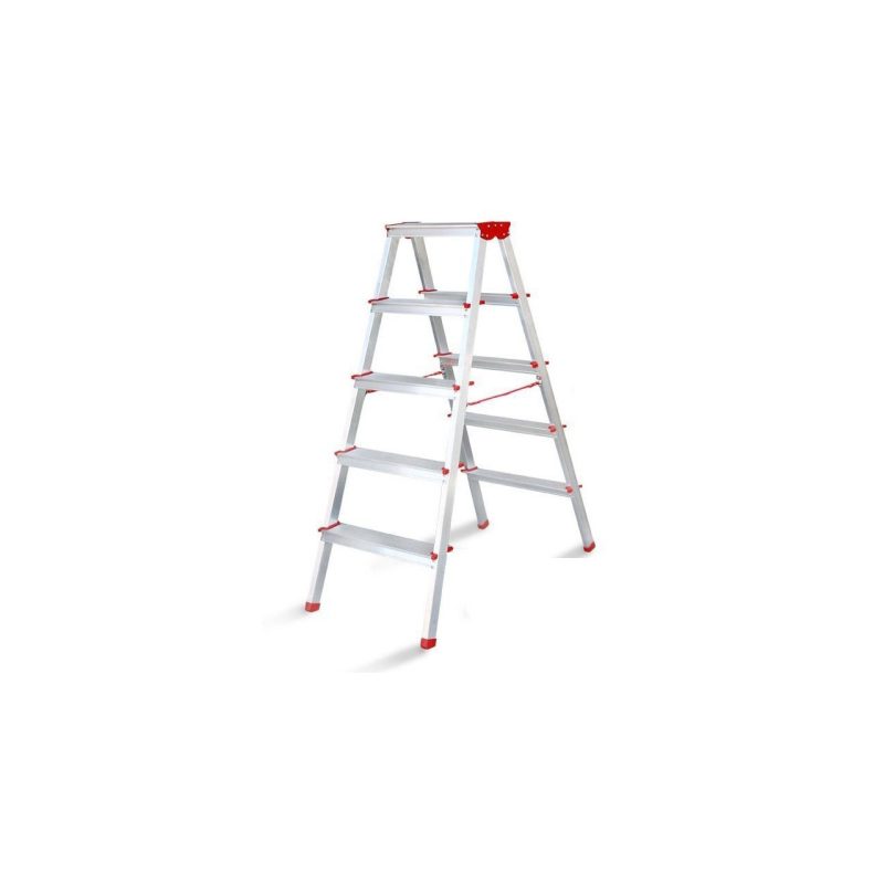 Cömert Alüminyum Çift Çıkışlı 4 Basamaklı Merdiven