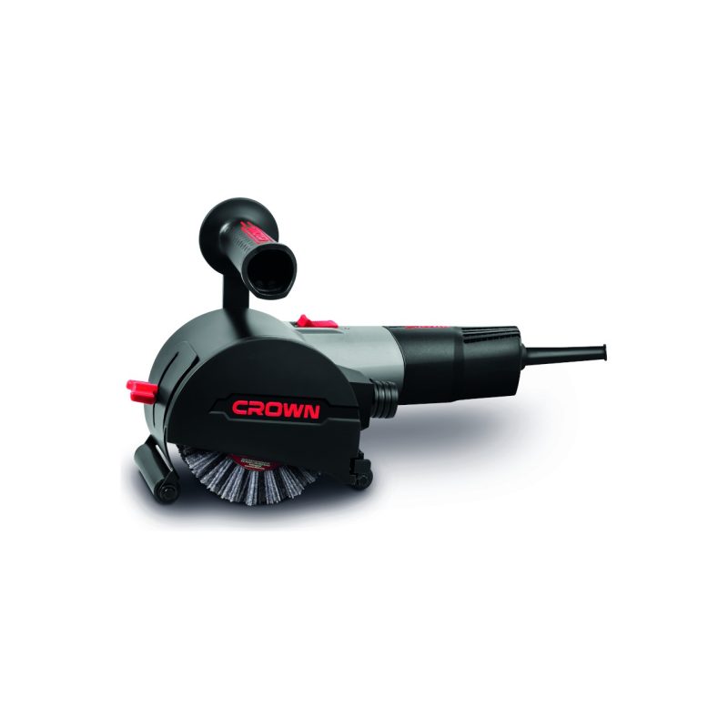 Crown Devir Ayarlı Satina Makinesi 1400W CT13551-110RSV | Bakır Sargılı Satine Makinesi Fırçalı Parlatma