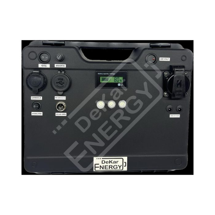 Dekar Energy Taşınabilir Güç Kaynağı DK-300-BLACK