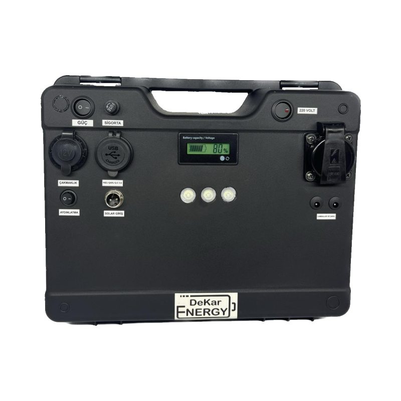 Dekar Energy Taşınabilir Güç Kaynağı DK-600-BLACK