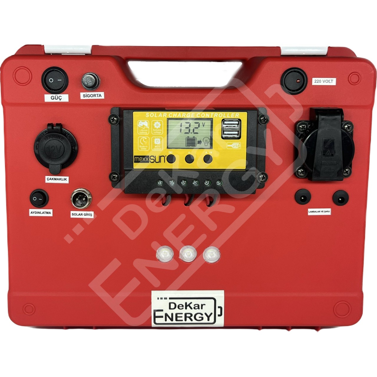 Dekar Energy Taşınabilir Güç Kaynağı DK-600