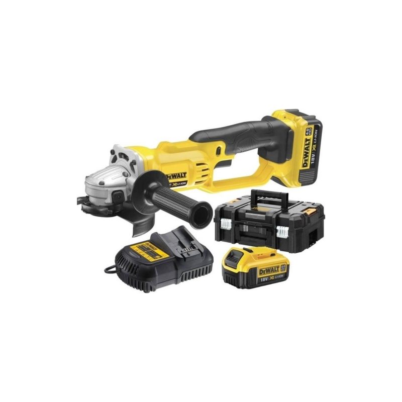 Dewalt DCG412M2 Şarjlı Avuç Taşlama 18 Volt 4.0Ah