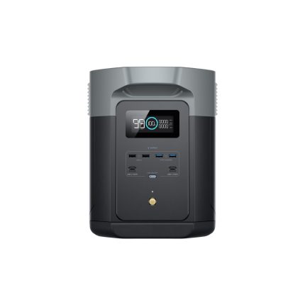 EcoFlow Delta 2 Max Taşınabilir Güç Kaynağı 2048WH Kapasite, 4X2400W (X-Boost 3100W) – Ev Karavan ve Dış Mekan Kullanımı Için LiFePO4 Bataryalı Jeneratör – (Ecoflow Türkiye Garantili)