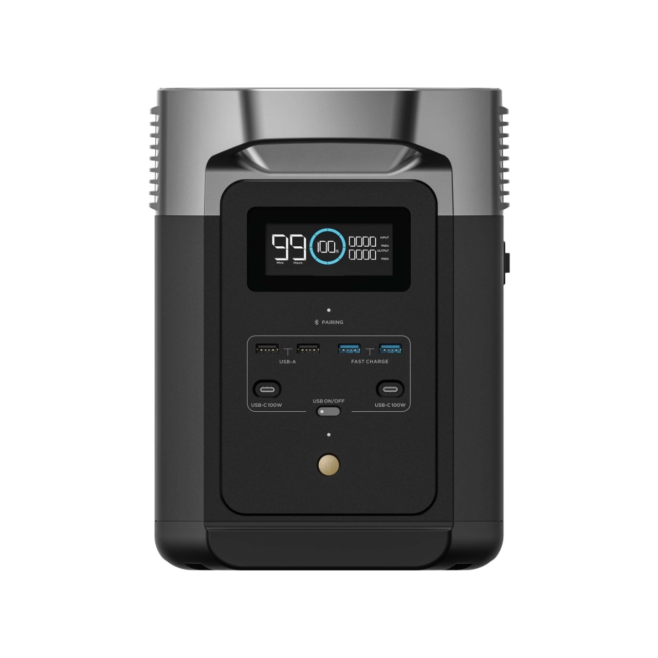 EcoFlow Delta 2 Taşınabilir Güç Kaynağı – 1024Wh Kapasite, 4x1800W (X-Boost 2400W) Çıkış Gücü, Ev, Karavan, Tekne ve Dış Mekan Kullanımı İçin LiFePO4 Bataryalı Solar Jeneratör