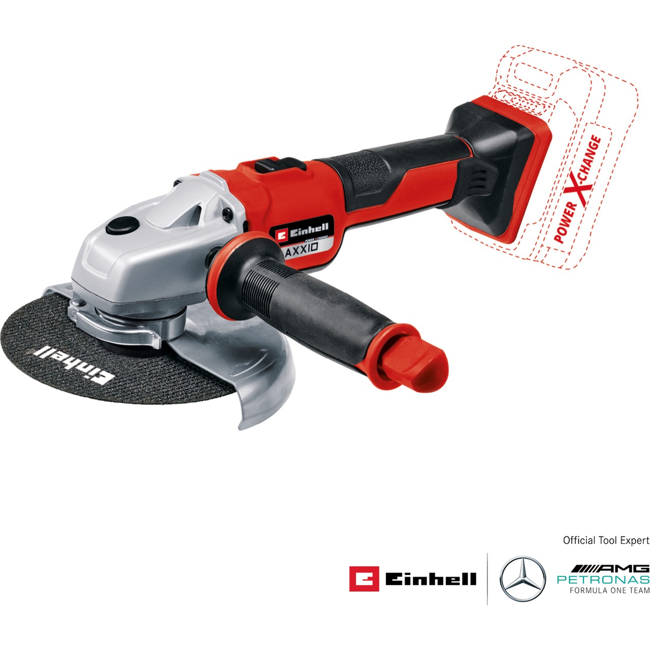 Einhell AXXIO 18/150 – Solo, Akülü Avuç Taşlama (Akü ve şarj cihazı dahil değildir)