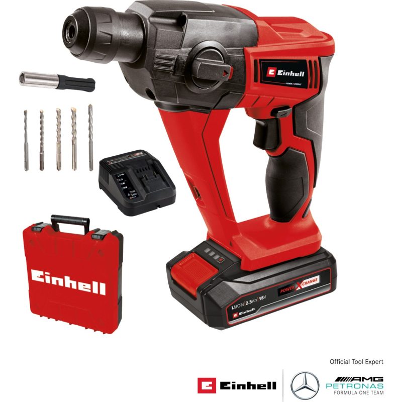 Einhell Akülü Kırıcı Delici Te-Hd 18 Li Kit (1×2,5 Ah