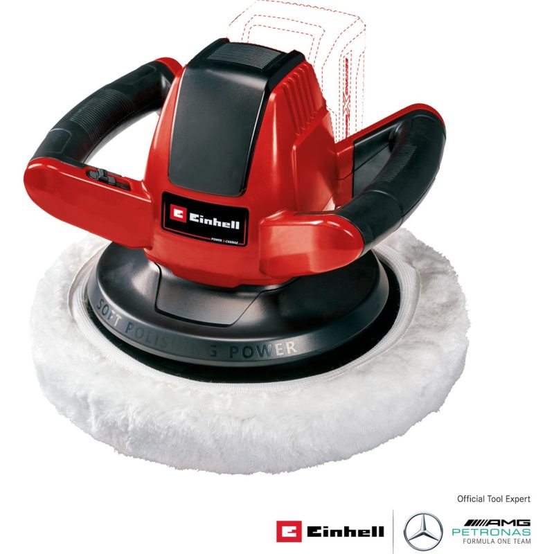 Einhell CE-CB 18/254 Li – Solo, Akülü Polisaj Makinesi (Akü ve şarj cihazı dahil değildir)
