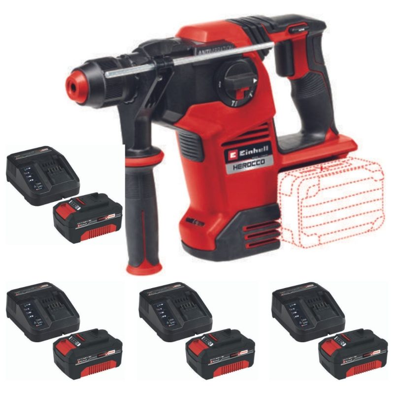 Einhell Herocco 36/28 36V Kırıcı Delici 4X4.0AH Set