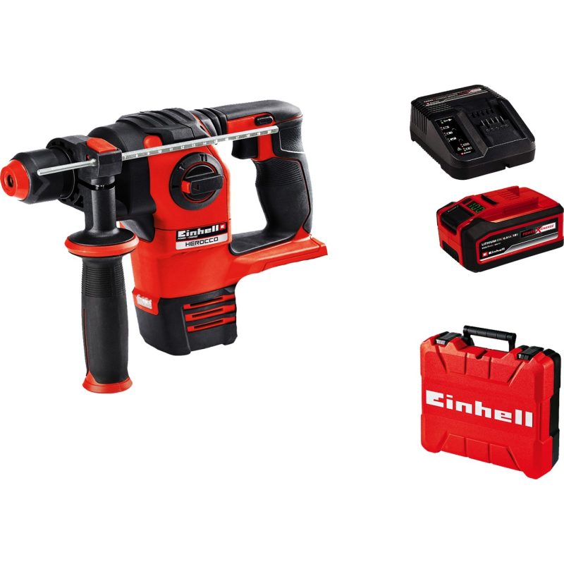 Einhell Herocco Pnömatik Kırıcı Delici + 18V 4-6 Multi Ah Akülü Set