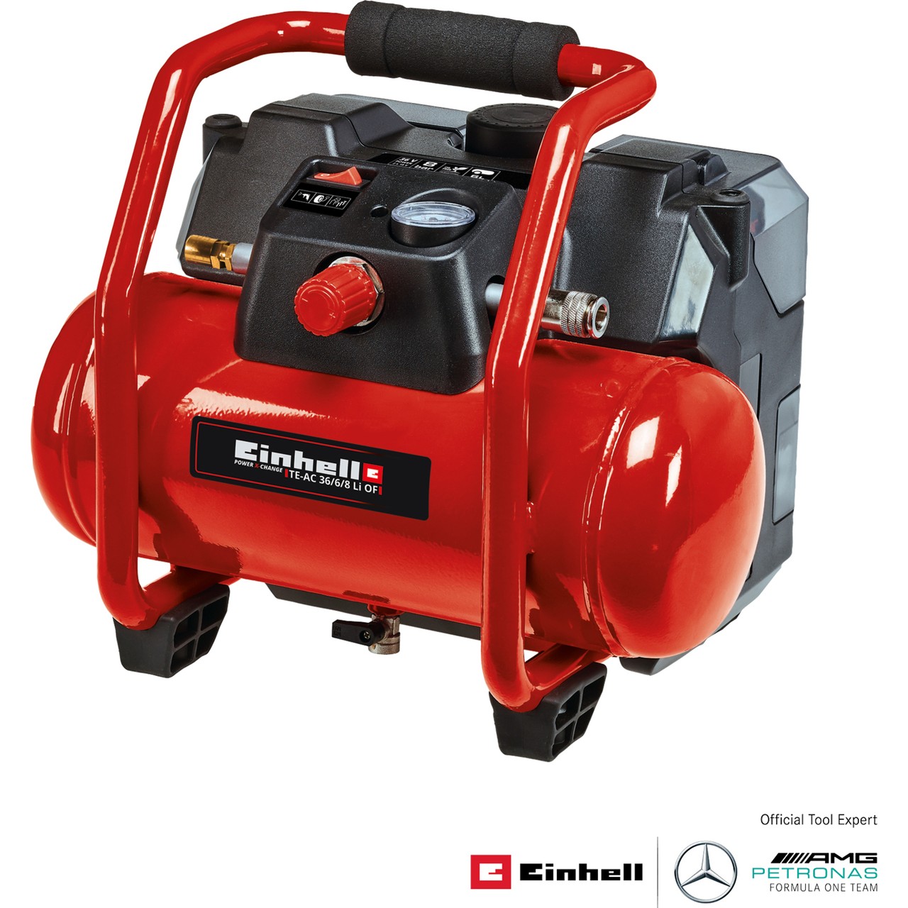 Einhell TE-AC 36/6/8 Li OF Set – Solo, Akülü Kompresör