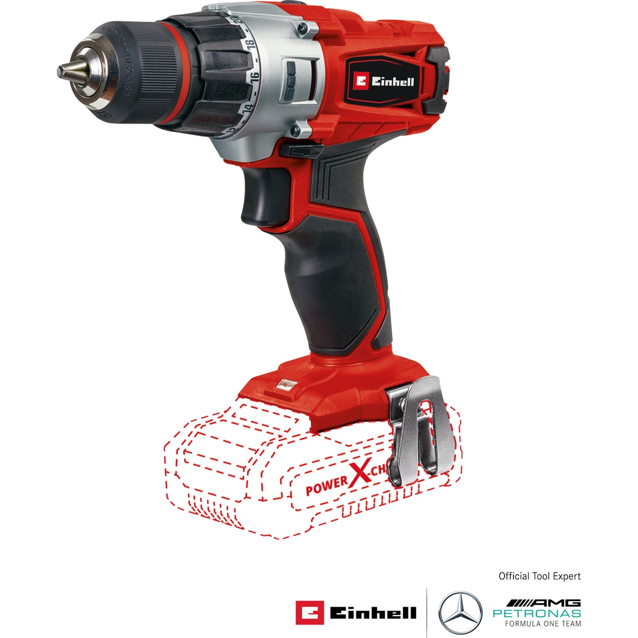 Einhell TE-CD 18/2 Li – Solo, Akülü Vidalama (Akü ve şarj cihazı dahil değildir)