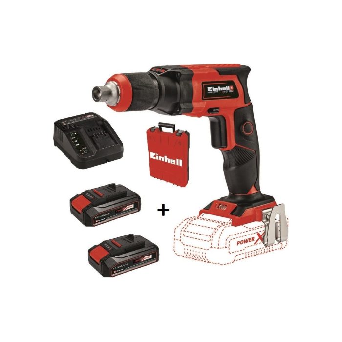 Einhell Te-Dy  Akülü Alçıpan Vidalama 18V + 2*2.5 Ah Starter Kit