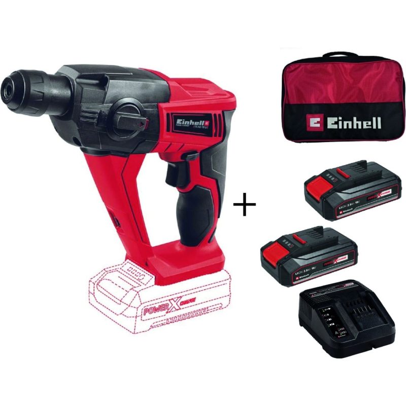 Einhell Te-Hd 18 Li  Akülü Pnömatik Matkap + 2×2,5 Ah Starter Kit + Bez Çanta