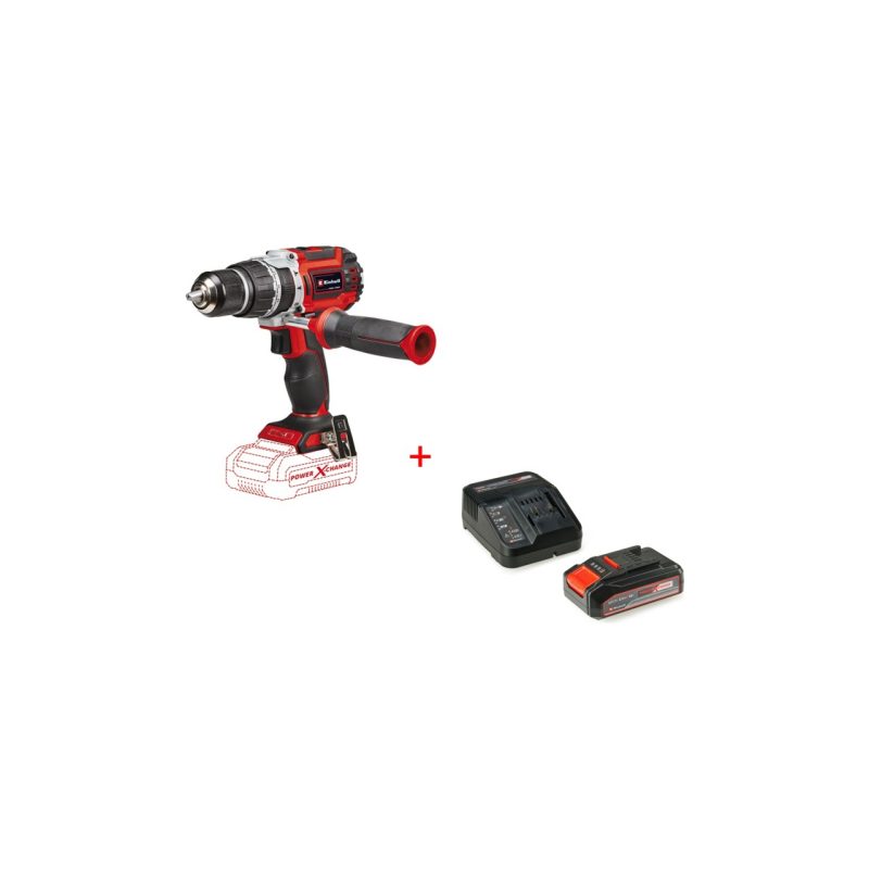 Einhell Tp-Cd 18/60 Li-I Bl Solo Akülü Darbeli Vidalama +2.5 Ah Starter Kit