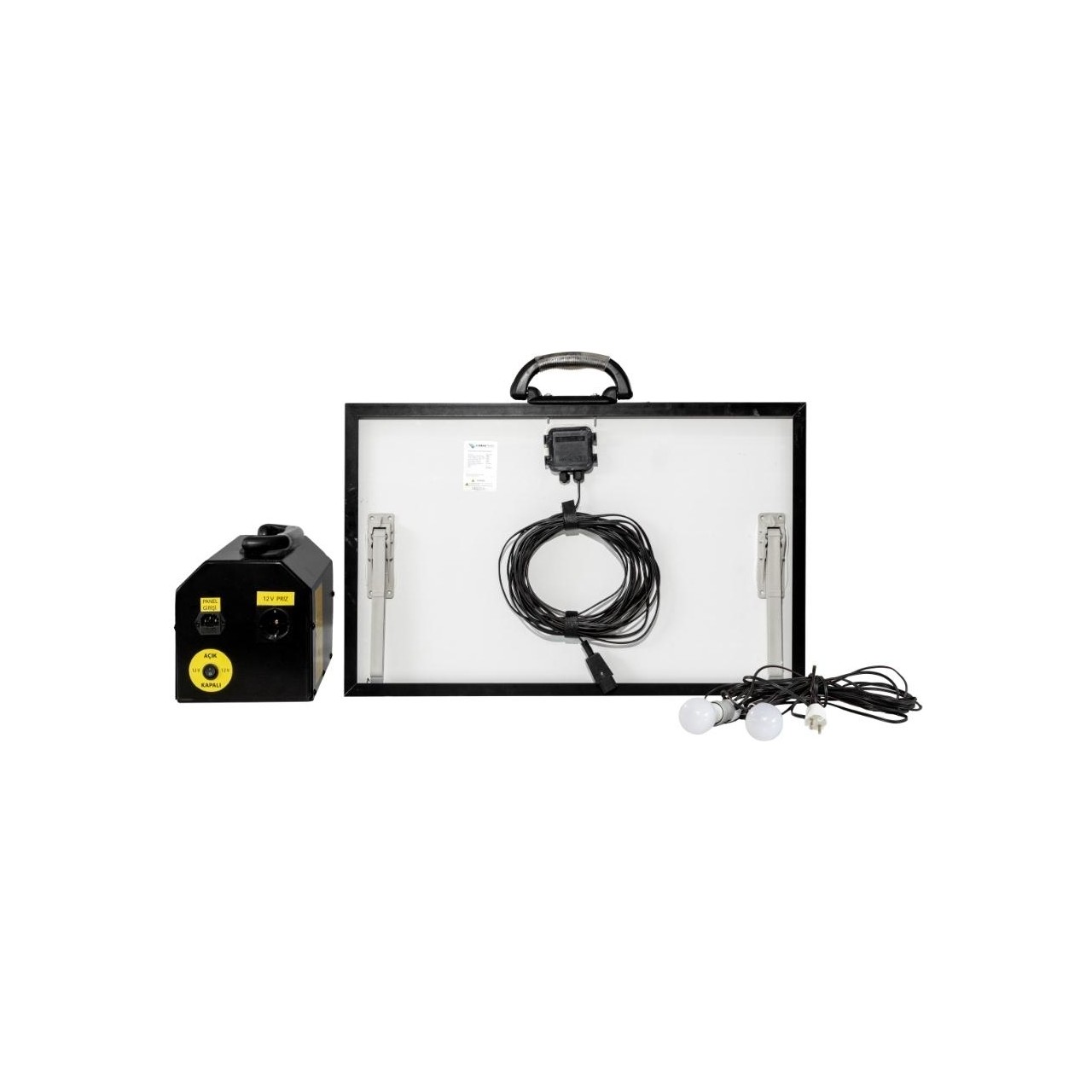 Elektro Solar Taşınabilir Mini Solar Aydınlatma Kiti