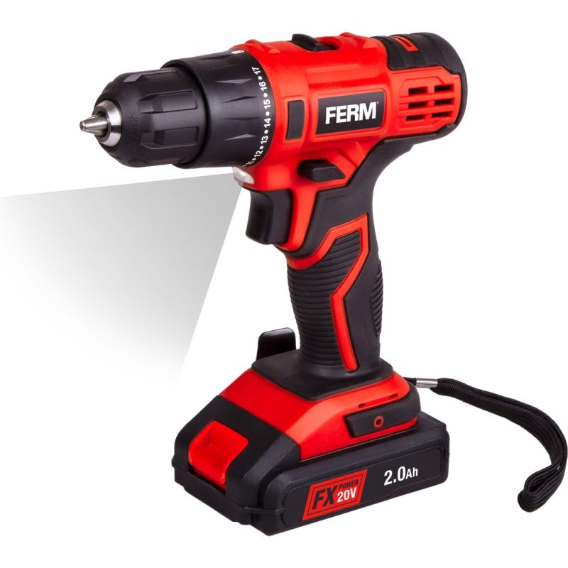 Ferm Fx-Power CDM1151 – 20V Akülü Vidalama – 2.0 Ah Li-Ion Akü