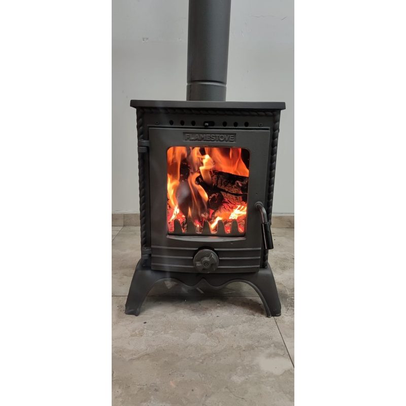 Flame Stove Minör Pik Döküm Mini Şömine Soba