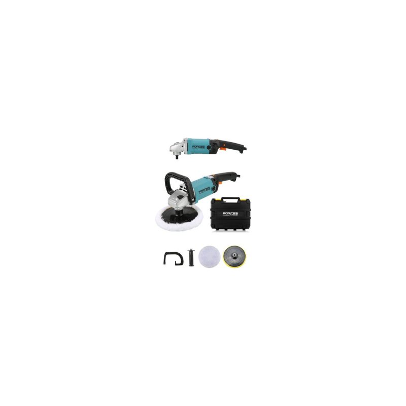 Forces Power Germany Blue X-Tork 4000 W Sjs Metal Şanzıman Polisaj ve Pasta Cila Makinesi Profesyonel