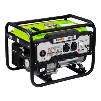 Genpower Gbg 40 Model 4 Kva, Benzinli , Ipli ,tekerleksiz, Monofaze Portatif Jeneratör