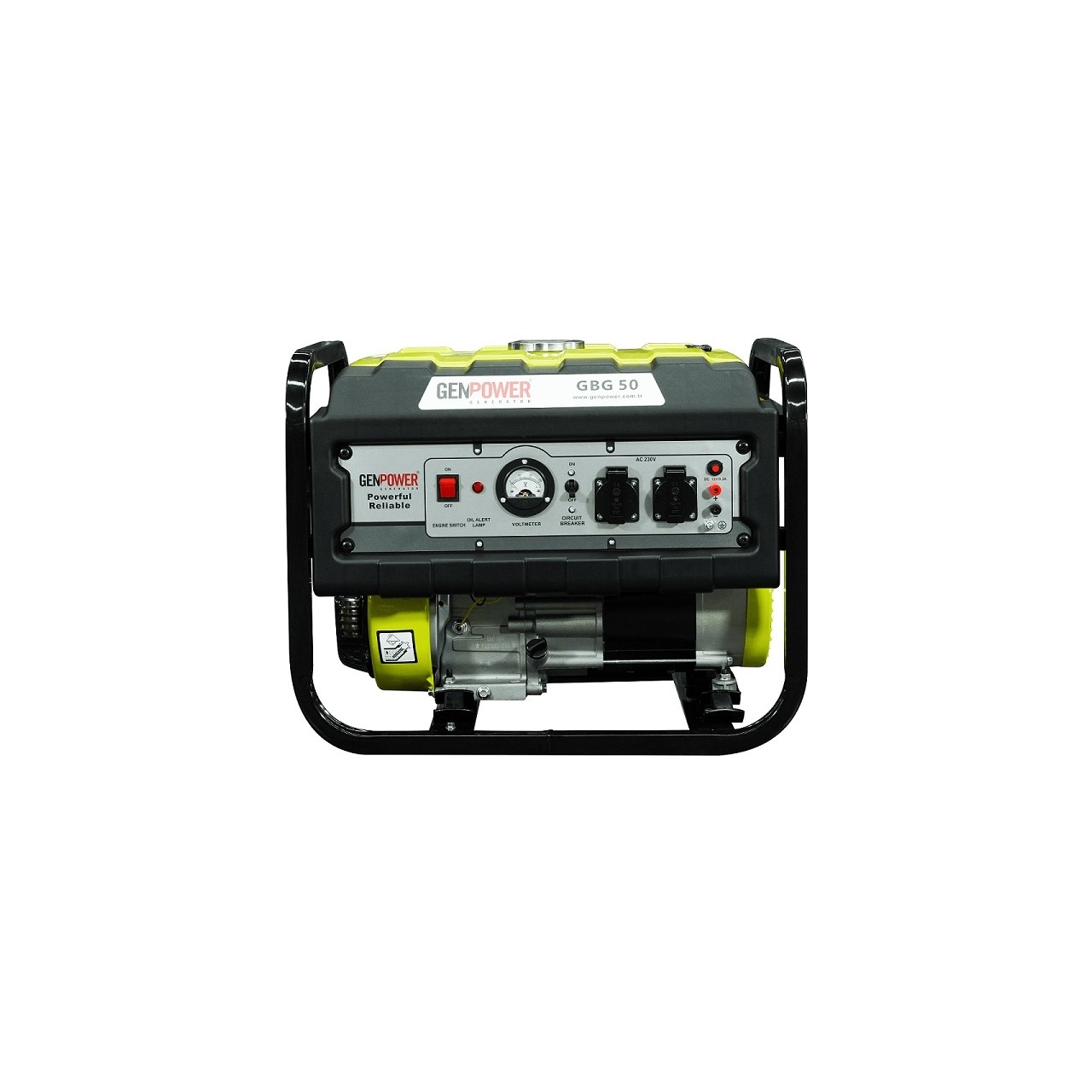 Genpower Gbg 50 Model 5 Kva, Benzinli, Ipli,tekerleksiz,monofaze Portatif Jeneratör