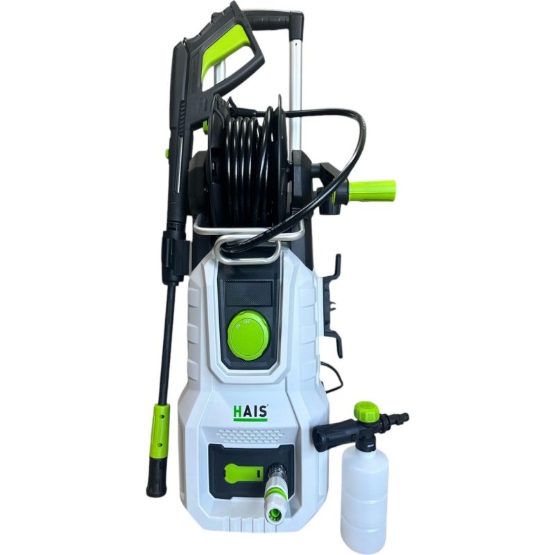 Hais 200 Bar İndüksiyon Motorlu Basınçlı Yıkama Makinesi – 2000 Watt (Metal Pompa)