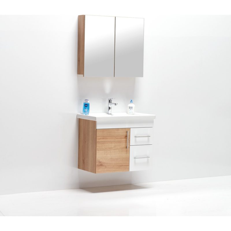 Hepsi Home Saydam Primera 60 Cm Mdf Banyo Dolabı Meşe