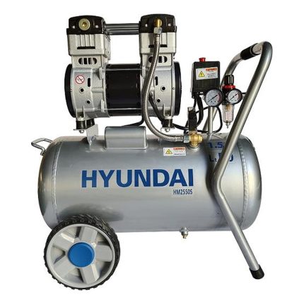 Hyundai Kompresör Sessiz & Yağsız 1100W 50 Lt