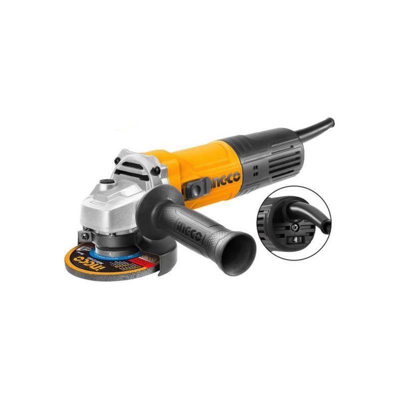 Ingco Endüstriyel Elektrikli Avuç Taşlama 125 mm 900W AG900285