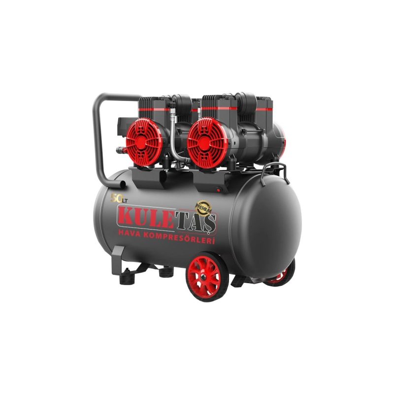 Kuletaş Premium 50 Litre Sessiz Yağsız Hava Kompresörü 4 Hp