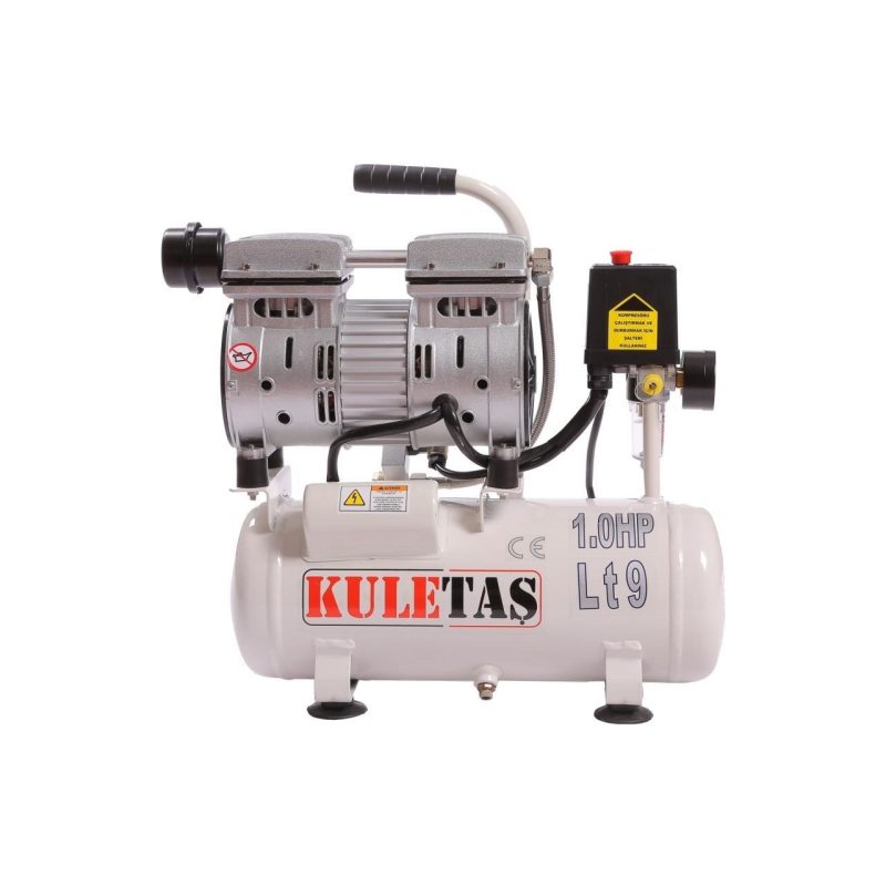 Kuletaş Sessiz Yağsız Hava Kompresörü 9 lt