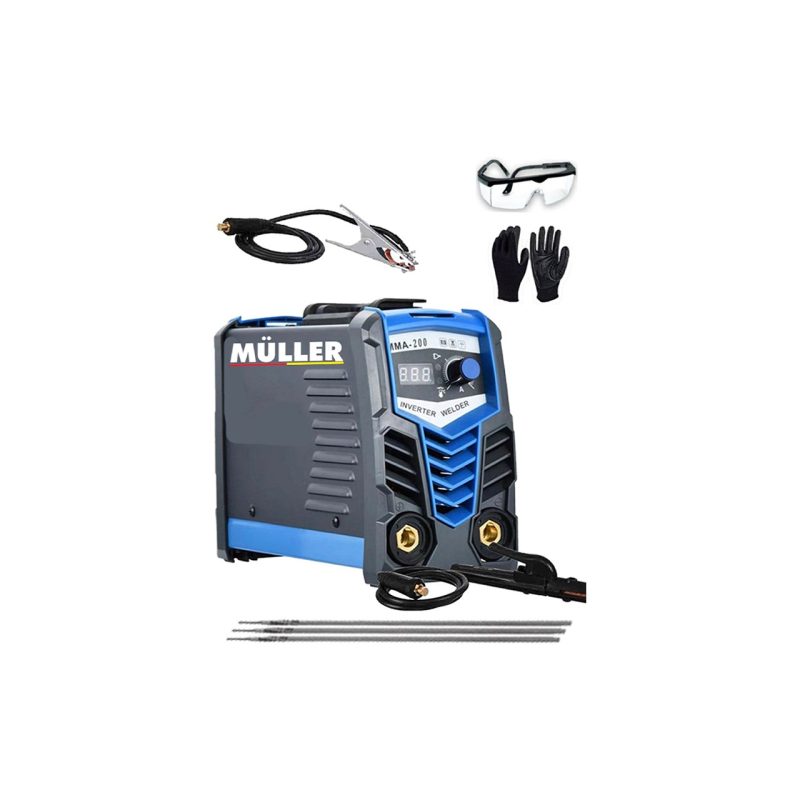 Müller Germany 201SX Çift Kartlı Hava Soğutmalı Invertec Compact Kaynak Makinesi